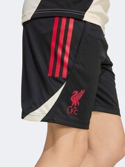 adidas Black Kids Liverpool FC Tiro 25 Competition Training Shorts - Image 4 of 6