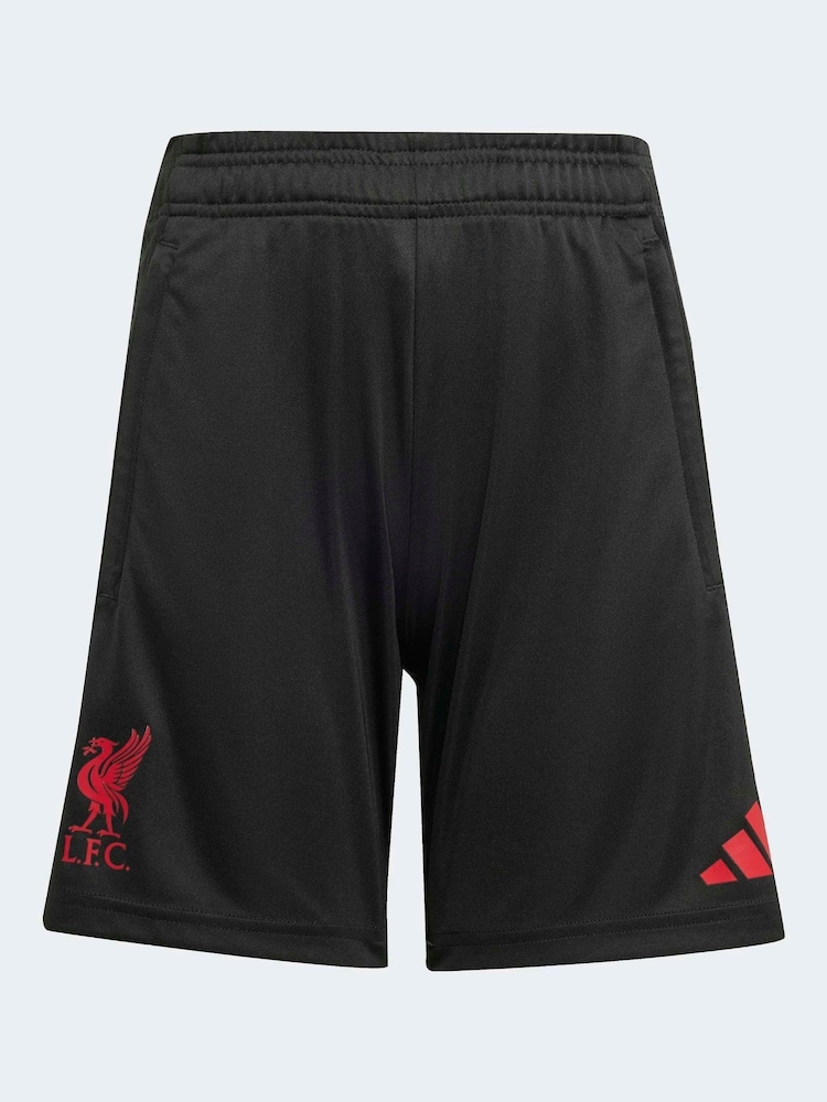 adidas Black Kids Liverpool FC Tiro 25 Competition Training Shorts - Image 6 of 6