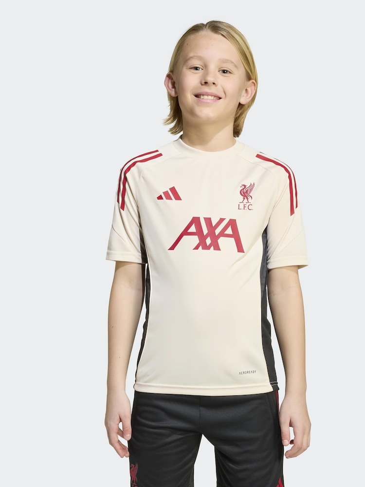 adidas White Kids Liverpool FC Tiro 25 Competition Training Jersey - Image 1 of 8