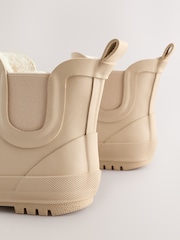 Neutral Warm Lined Ankle Wellies - Image 7 of 8