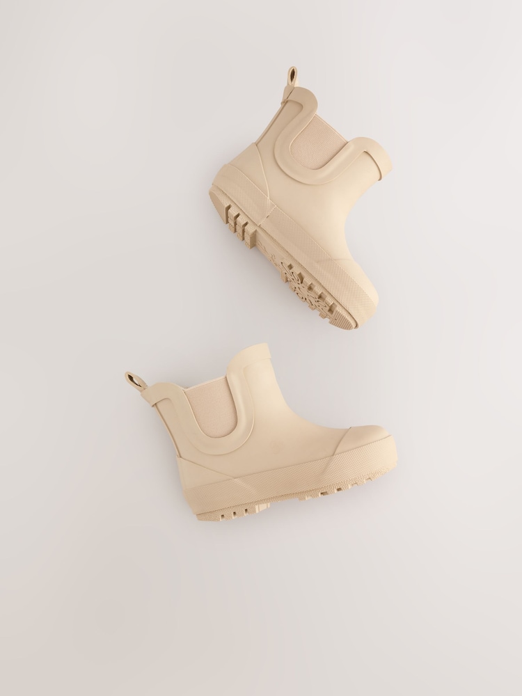 Neutral Warm Lined Ankle Wellies - Image 8 of 8