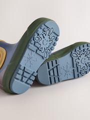 Navy Colourblock Warm Lined Ankle Wellies - Image 7 of 7