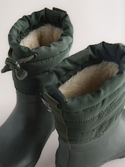 Grün/Khaki - Quilted Cuff Wellies - Bild 6 von 6