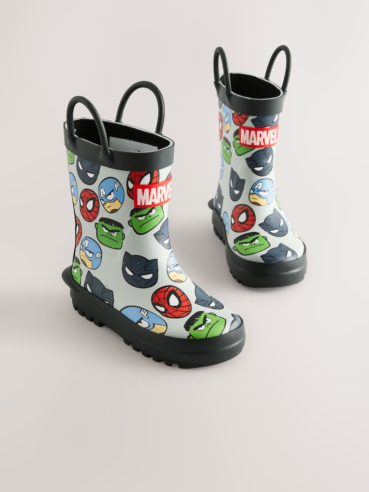 Grau Marvel® - Gummistiefel zum Überziehen mit Griff - Bild 1 von 5