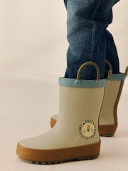 Neutral Lion Handle Pull On Wellies - Image 1 of 8