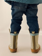 Neutral Lion Handle Pull On Wellies - Image 2 of 8