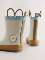 Neutral Lion Handle Pull On Wellies - Image 6 of 8