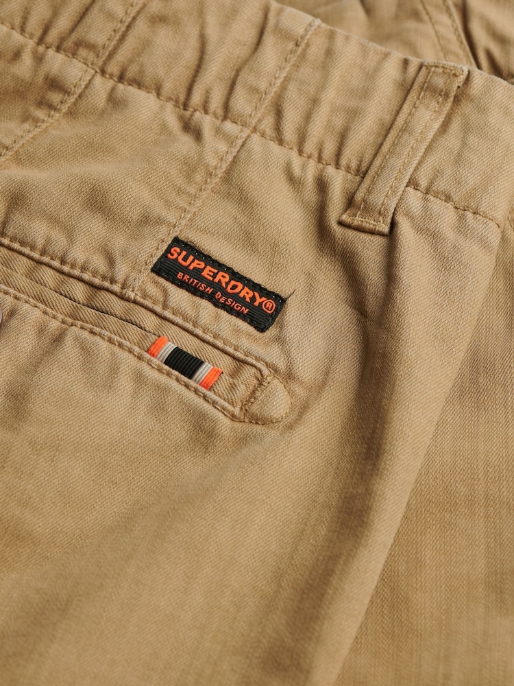 Superdry Natural Officer Chino Shorts - Image 7 of 7