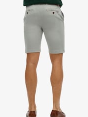 Superdry Grey Officer Chino Shorts - Image 3 of 7