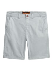 Superdry Grey Officer Chino Shorts - Image 6 of 7