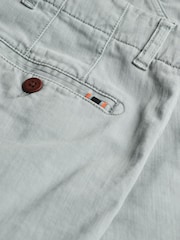 Superdry Grey Officer Chino Shorts - Image 7 of 7