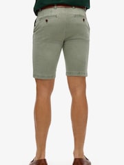 Superdry Green Officer Chino Shorts - Image 3 of 7