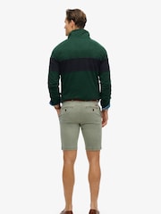 Superdry Green Officer Chino Shorts - Image 5 of 7
