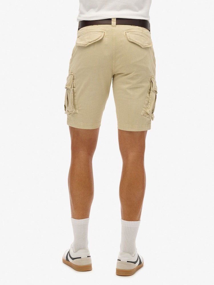 Superdry Natural Core Cargo Shorts - Image 5 of 7
