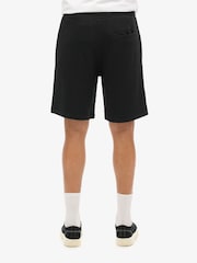 Черный - Трикотажные шорты с логотипом Superdry Essential - Изображение 3 из 7