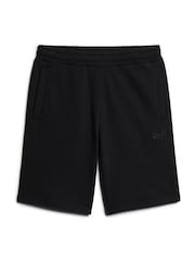 Черный - Трикотажные шорты с логотипом Superdry Essential - Изображение 6 из 7