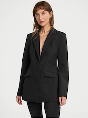 Victoria's Secret Black Nylon Blazer - Image 1 of 2