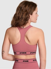 Victoria's Secret PINK Begonia Brown Reversible Sports Bra - Image 2 of 2