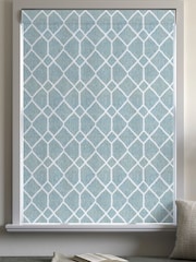 Seafoam Grey Earle Made to Measure Roman Blind - Image 5 of 6