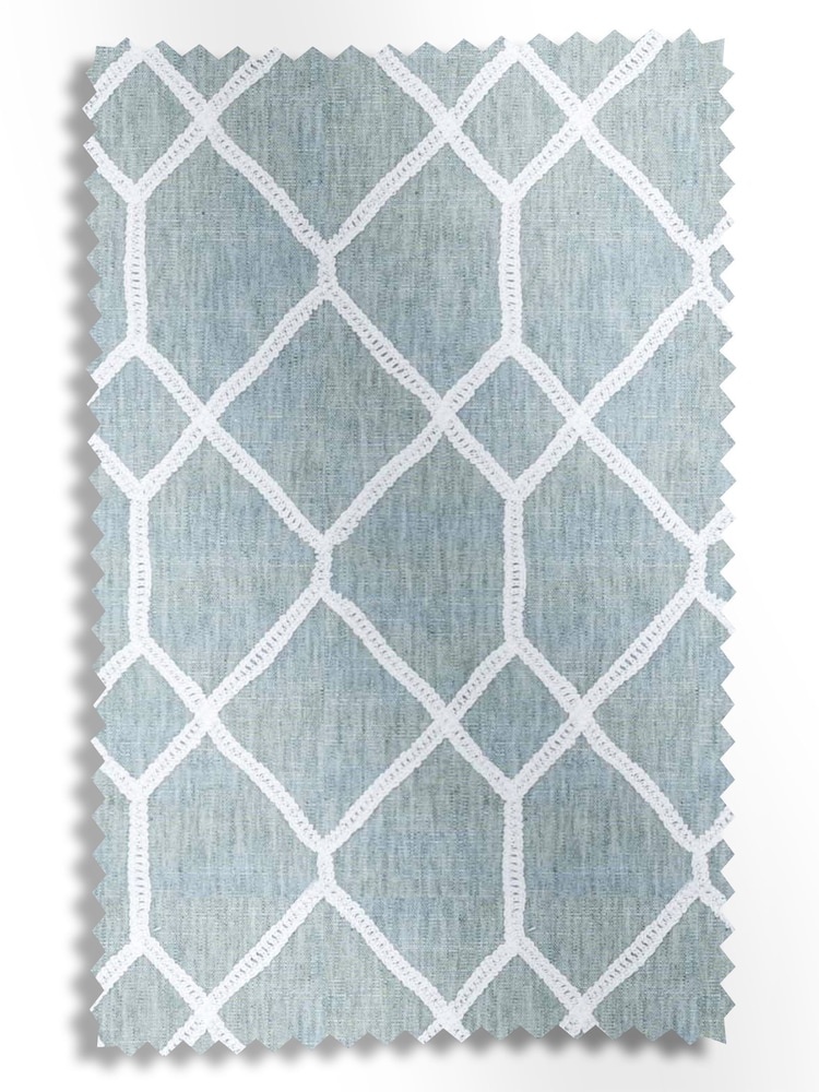 Seafoam Grey Earle Made to Measure Roman Blind - Image 6 of 6