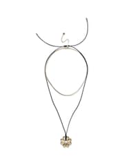 Aela Gold Tone Flower Pendant Necklace - Image 1 of 2