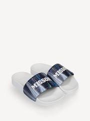 Missoni Blue Logo Sliders - Image 1 of 1