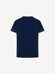 Missoni Blue Applique Logo Short Sleeve T-Shirt - Image 2 of 3