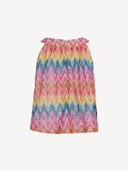 Missoni Pink Zig Zag Logo Crop Top - Image 2 of 3
