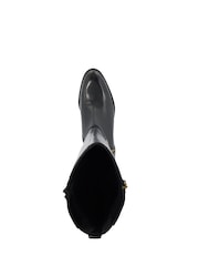 Dune London Black Wide Fit Taylyn Knee High Boots - Image 6 of 6