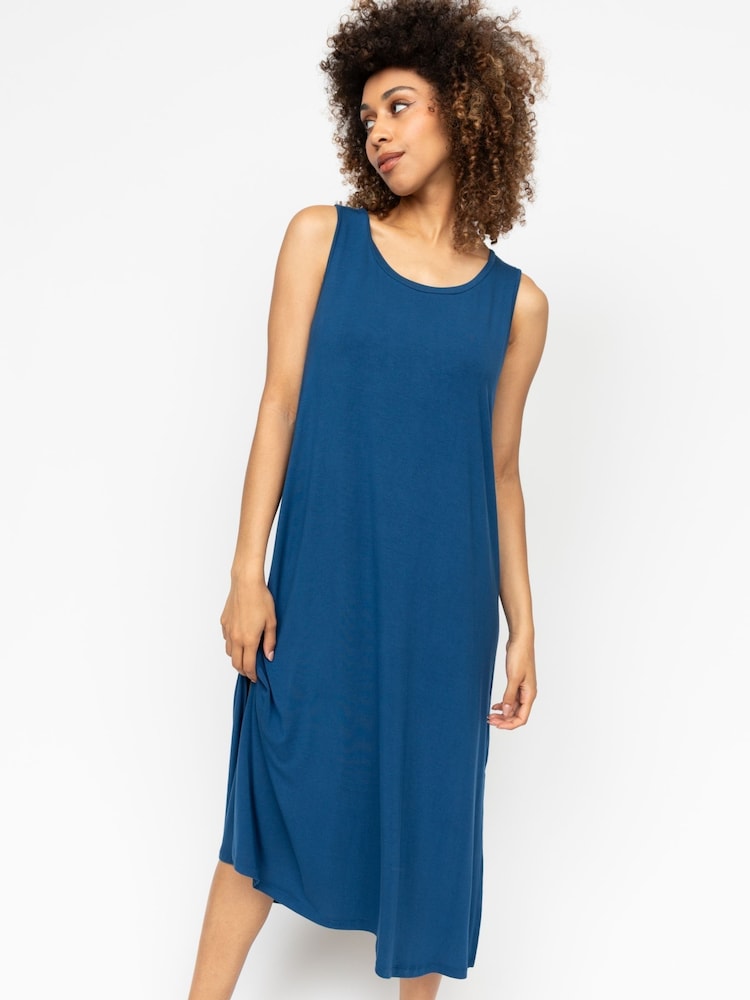 Cyberjammies Blue Jersey Long Nightdress - Image 1 of 4