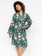 Cyberjammies Green Short Dressing Gown - Image 1 of 4