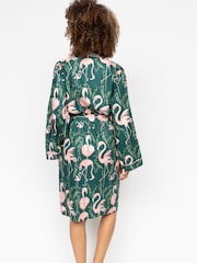 Cyberjammies Green Short Dressing Gown - Image 2 of 4
