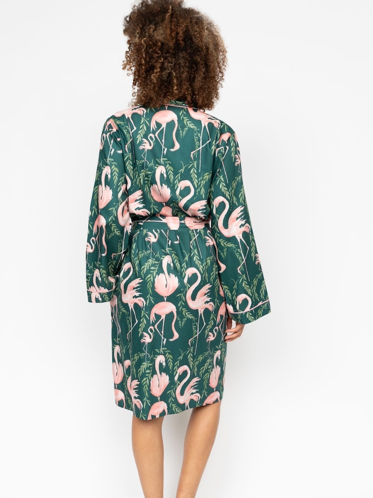 Cyberjammies Green Short Dressing Gown - Image 2 of 4