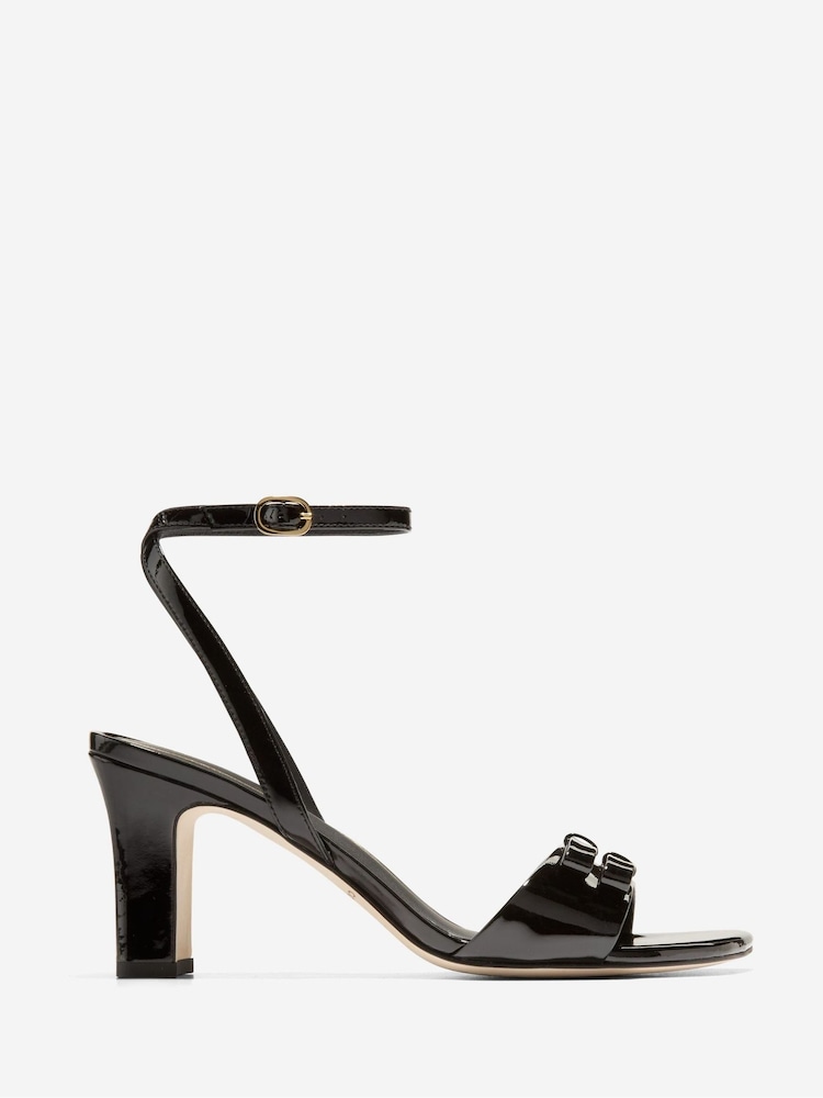 Cole Haan Womens Noella Bow High Heel Black Sandals - Image 1 of 6 Cole Haan Womens Noella Bow High Heel Black Sandals - Image 1 of 6