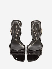 Cole Haan Womens Noella Bow High Heel Black Sandals - Image 3 of 6