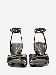 Cole Haan Womens Noella Bow High Heel Black Sandals - Image 4 of 6