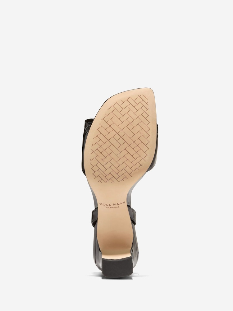 Cole Haan Womens Noella Bow High Heel Black Sandals - Image 6 of 6 Cole Haan Womens Noella Bow High Heel Black Sandals - Image 6 of 6