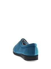 Pavers Blue Teal Wide Fit Wide Fit Antibacterial Slippers - Image 4 of 6