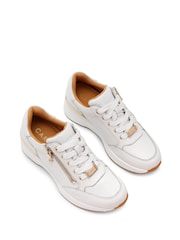 Carvela Skyline Wedge White Sneakers - Image 2 of 4