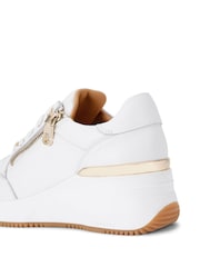 Carvela Skyline Wedge White Sneakers - Image 3 of 4