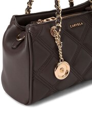 Carvela Bloom Triple Mini Brown Tote Bag - Image 4 of 4