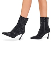 KG Kurt Geiger Black Sweetie Boots - Image 1 of 5