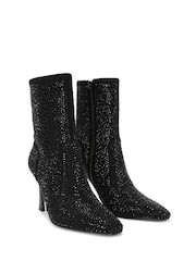 KG Kurt Geiger Black Sweetie Boots - Image 3 of 5