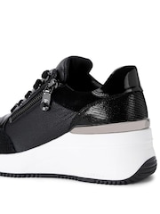 Carvela Skyline Wedge White Sneakers - Image 4 of 4