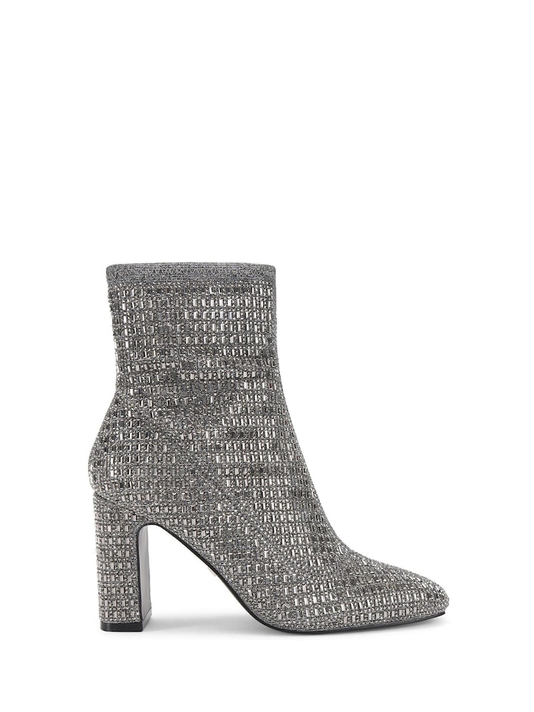 Kg Kurt Geiger Pewter Titan Gem Boots - Image 2 of 5