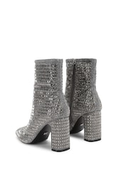 Kg Kurt Geiger Pewter Titan Gem Boots - Image 4 of 5
