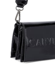 Carvela Black Frame Wallet X Body Bag - Image 4 of 4