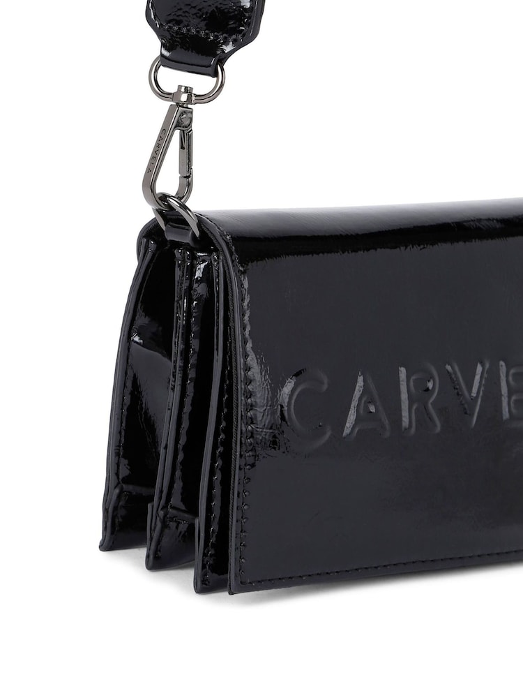 Carvela Black Frame Wallet X Body Bag - Image 4 of 4