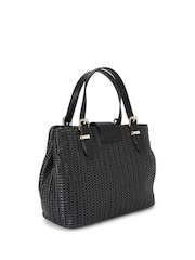 Carvela Mini Mandy Weave Black Bag - Image 2 of 3