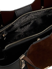 Dune London Red Dorry Tote Bag - Image 4 of 5